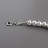 faux pearl bracelet