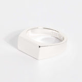 Signet Ring | Light Silver - warpedsense